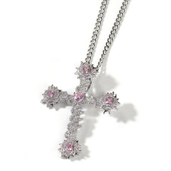 Pendentif Croix Incurvée