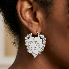 Iconic Retro Faceplate Earring Hook