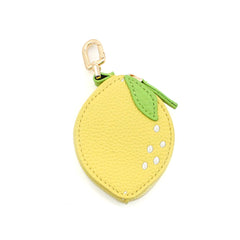 Cute Embroidered Leather Fruit-Shaped Chili Pepper Coin Purse