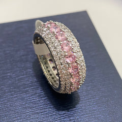 Tennis and Stone Ice Out Ring