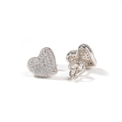 Heart Stud Earrings