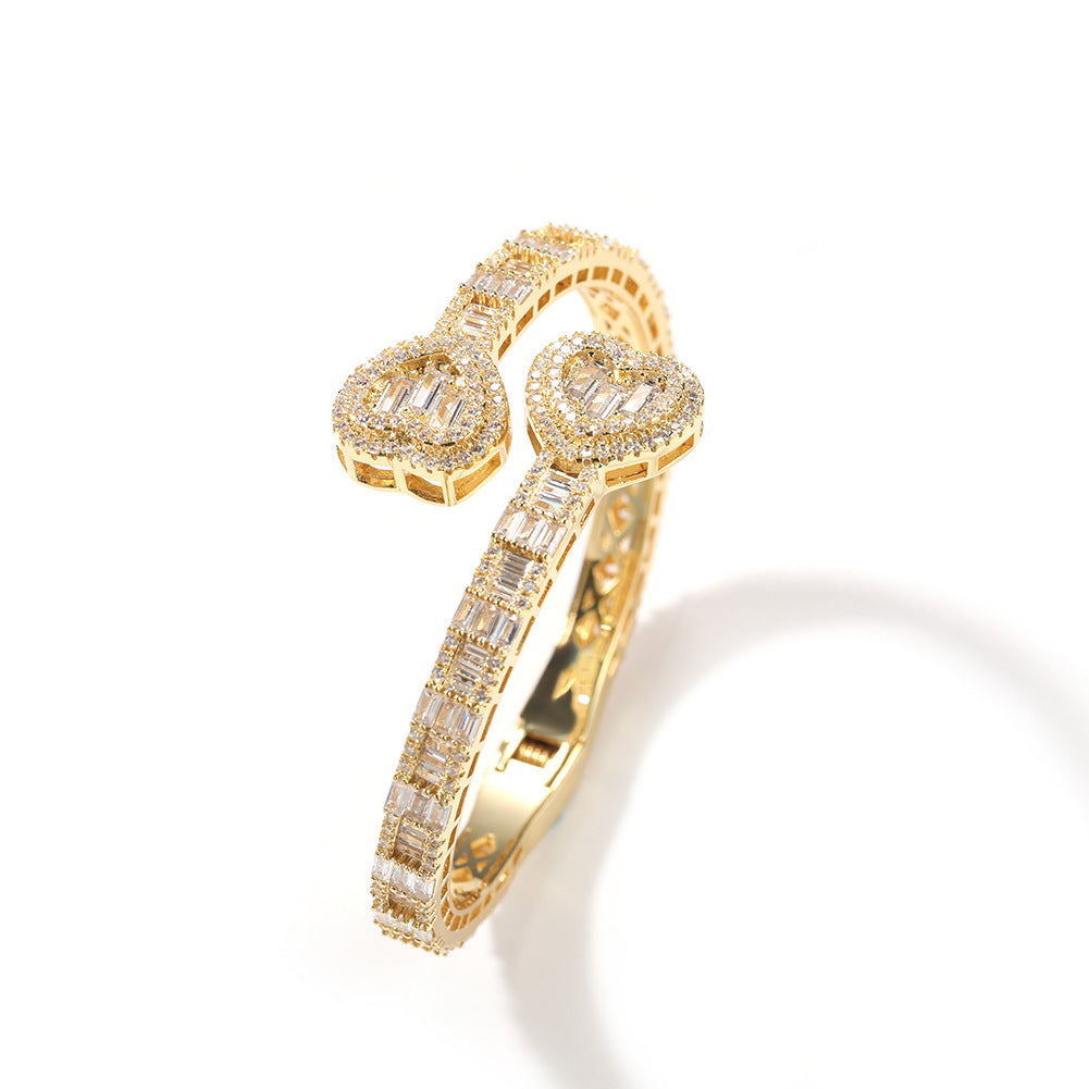 Icy Heart Bangle