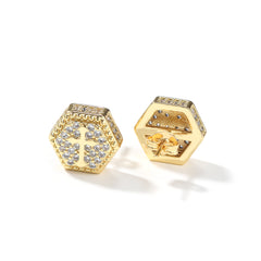 Cross Stud Earrings
