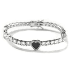 Bracelet de Tennis Hearts