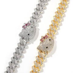 Kitty Cuban Bracelet