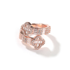 Floral Cross Ring