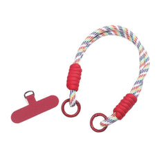 Vibrant Braided Rope Keychain/Bag Charm/Phone Lanyard