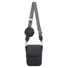 Vegan Leather Cell Phone Bags Wallet Purses
