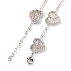 Éternel Radiance Heart Link Bracelet