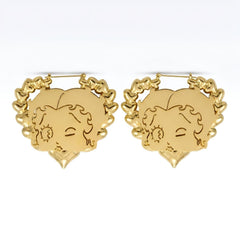 Iconic Retro Faceplate Earring Hook