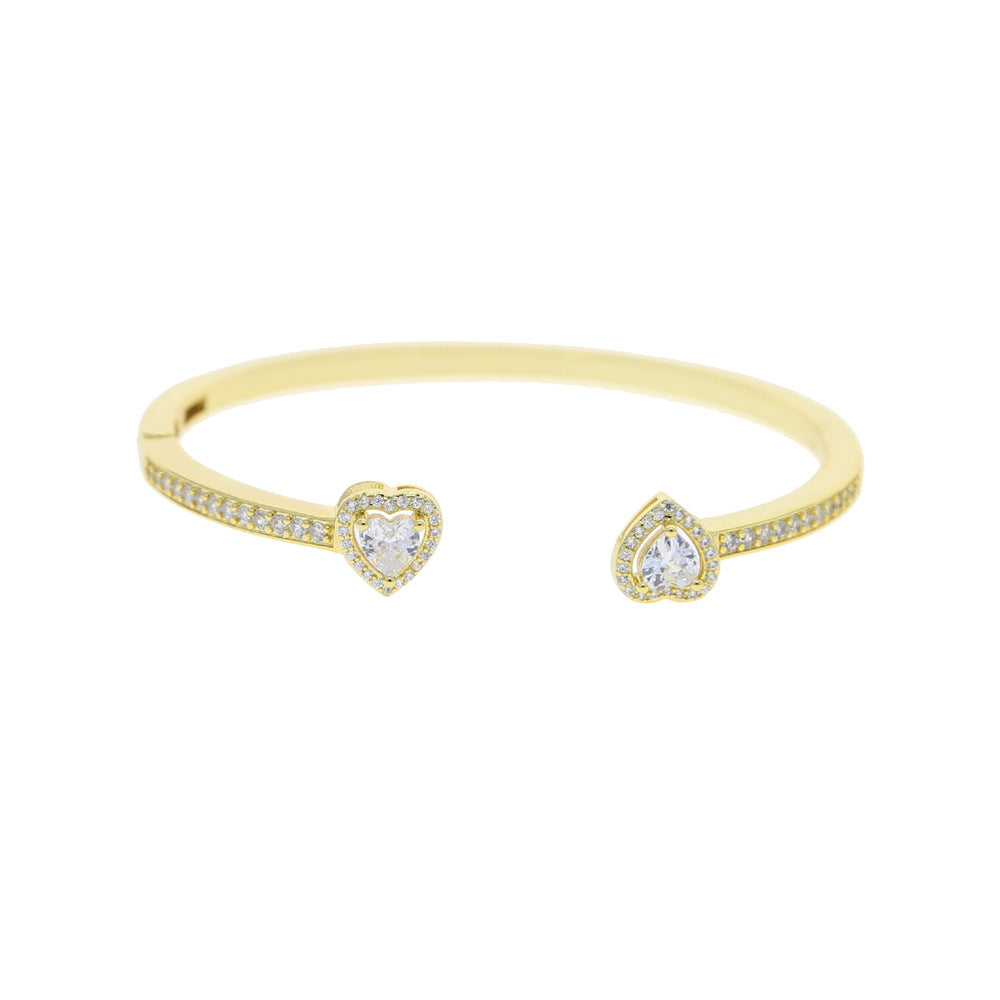 Double Heart Bracelet