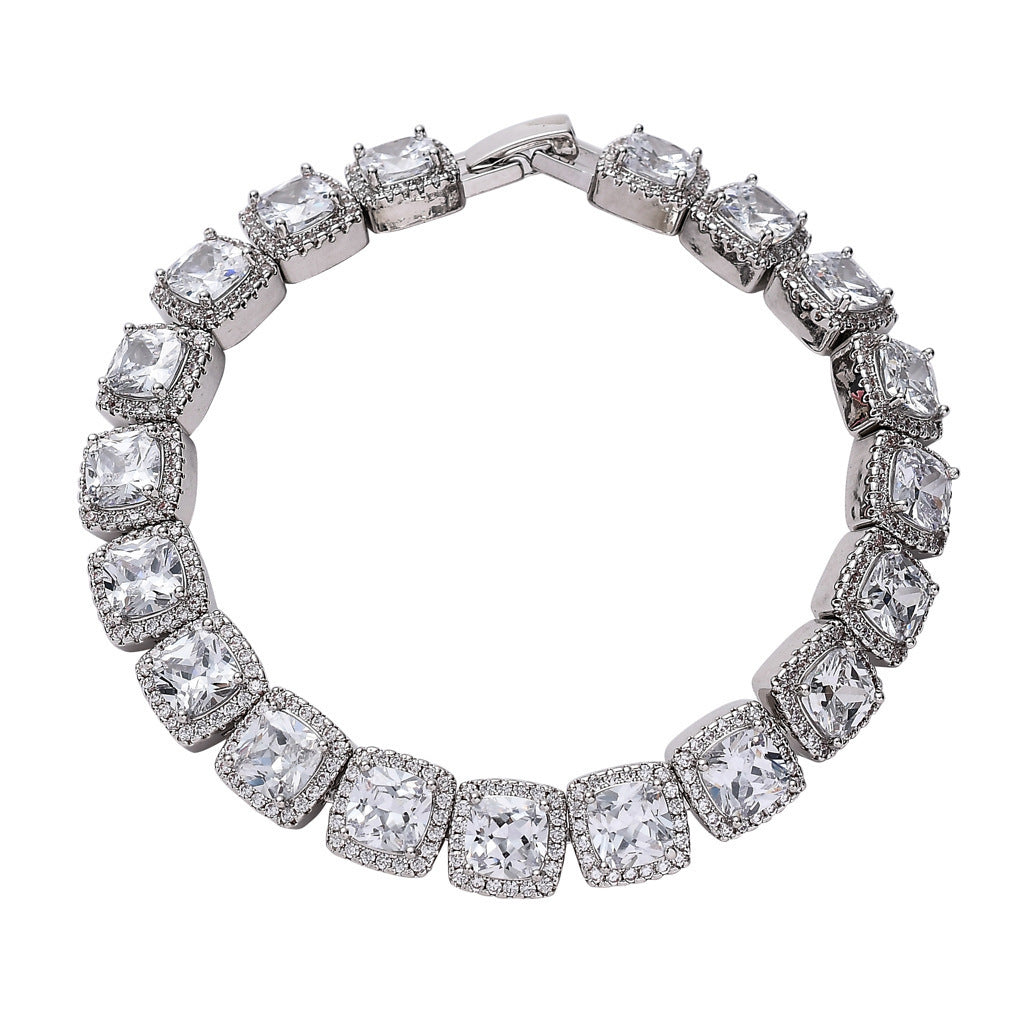 Rock sugar zircon bracelet