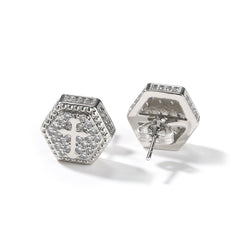 Cross Stud Earrings
