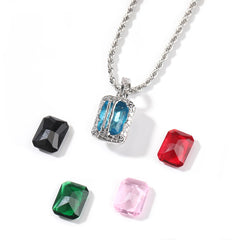 Flip-Open Pendant Necklace