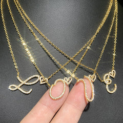 Initial Heart Necklace