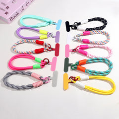 Vibrant Braided Rope Keychain/Bag Charm/Phone Lanyard