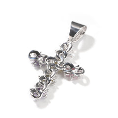 Floral Cross Necklace