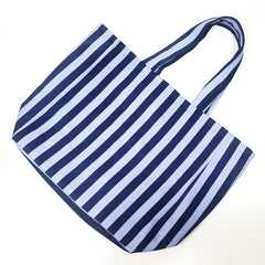 Large Capacity Striped Tote Bag