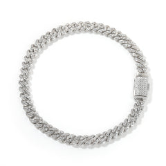6mm/0.2in Thin Cuban Bracelet
