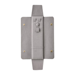 Slim Suede Travel Jewelry Envelope Pouch