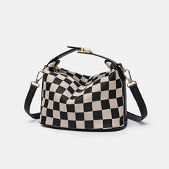 Checkered Crossbody Bag