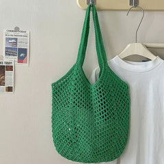 Woven Tote Beach Bag