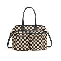 Checkerboard Tote Bag