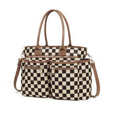 Checkerboard Tote Bag