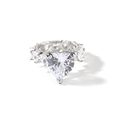 Bague empilable Cœur