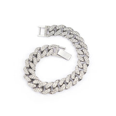 Internet celebrity trend Cuban chain bracelet