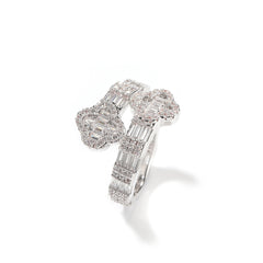 Floral Cross Ring
