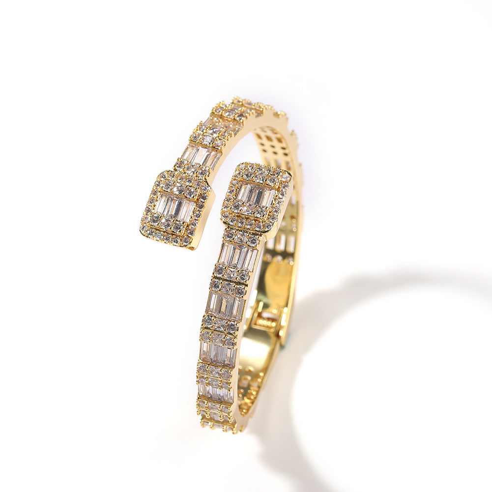 Full Pavé Diamond Bangle