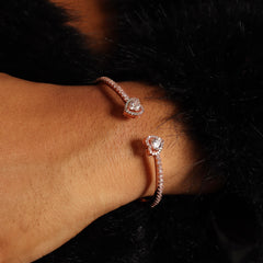 Double Heart Bracelet