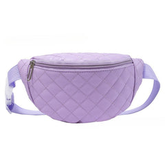 Custom Embroidered Quilted Belt Bag Sling Bag for Kids