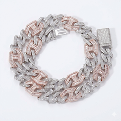 Collier à Maillons Cubains