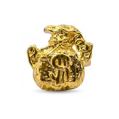 Money Bag Dollar Sign Stainless Steel Ring