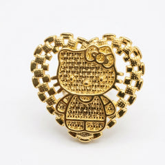 Kitty Heart Ring