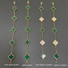 Green Clover Bracelet