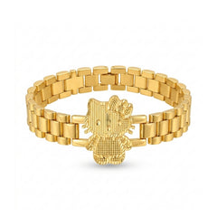 Kitty Watch-Band Link Bracelet