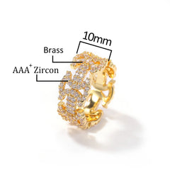 Solitaire Baguette Ring