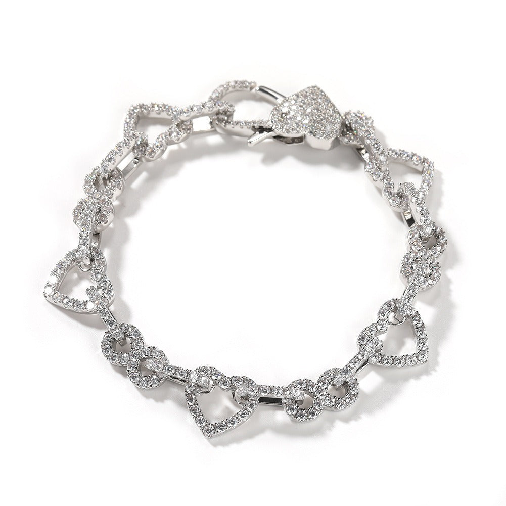 Éternel Love Heart Infinity Bracelet