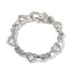 Éternel Love Heart Infinity Bracelet